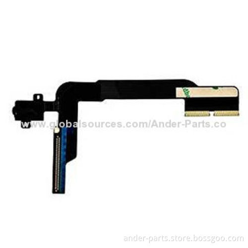 High Quality Audio Earphone Jack Flex Cable for iPad 3, Bulk Price, Suits for Repair Centers